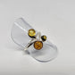 Amber Sterling Silver Ring - Rivendell Shop