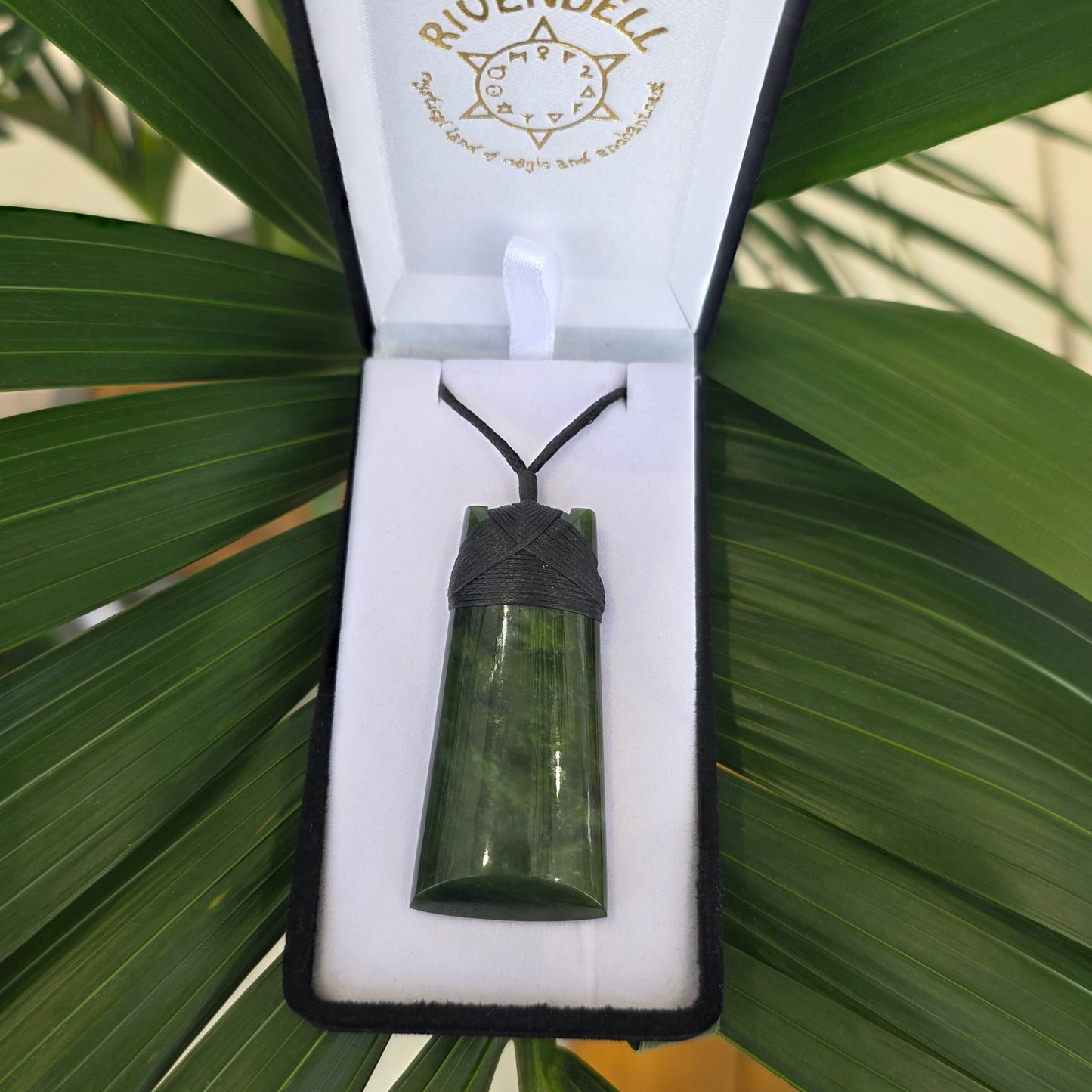 Greenstone Toki Pendant