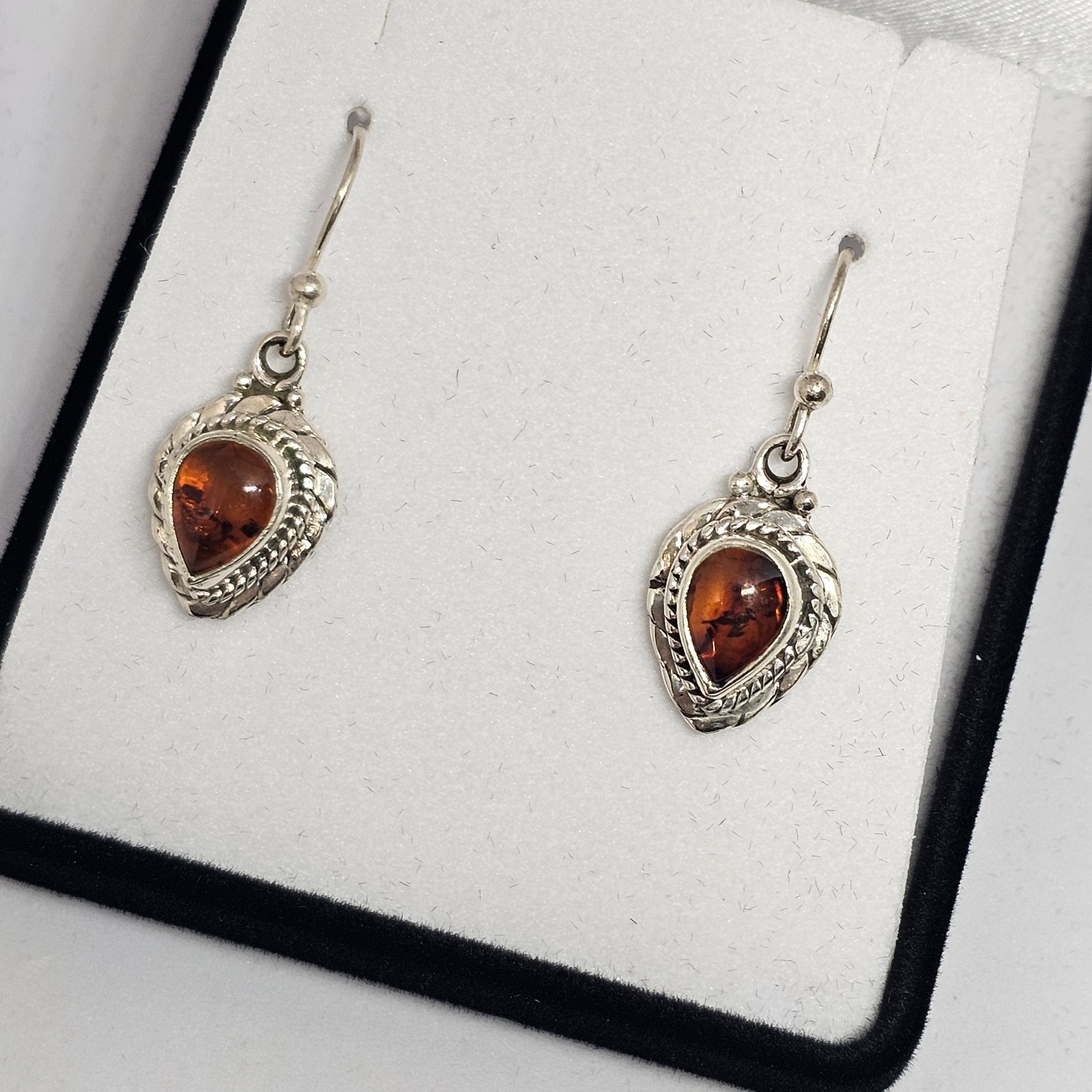 Amber Earrings - Rivendell Shop