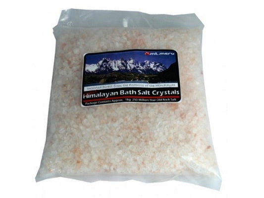 Himalayan Bath Salt Crystals 1KG Approx - Rivendell Shop
