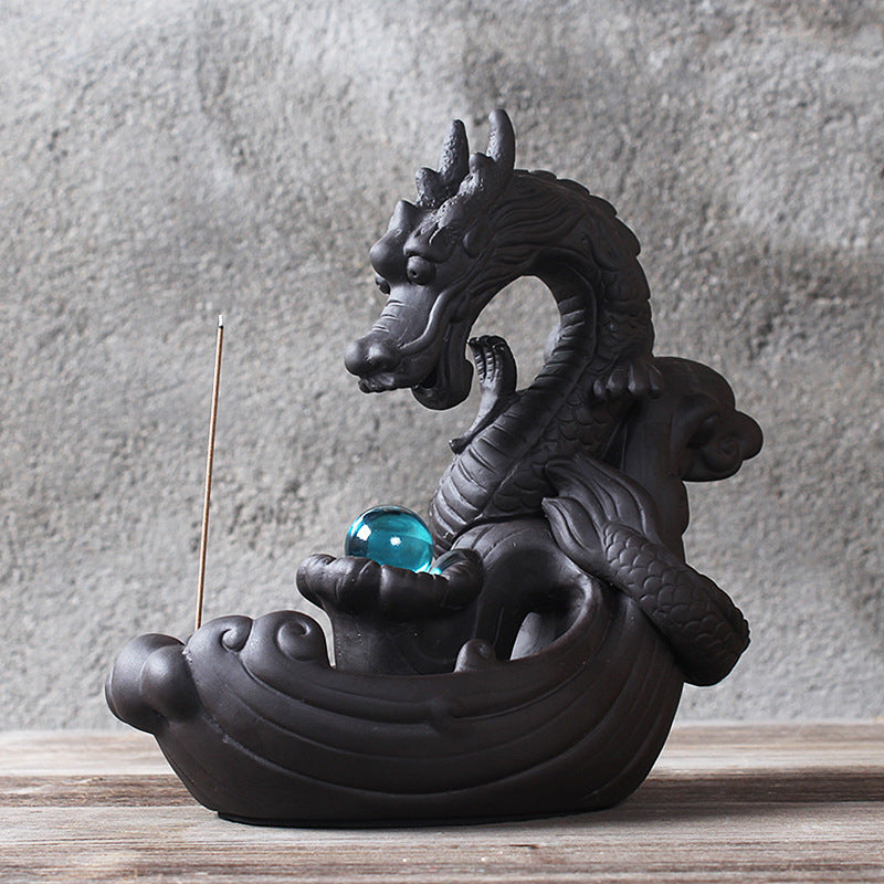 Dragon Backflow Incense Burner - Rivendell Shop