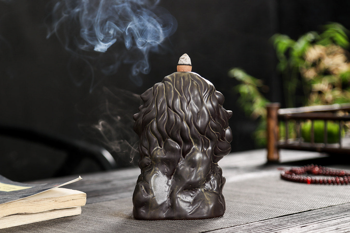 Lion Backflow Incense Burner - Rivendell Shop