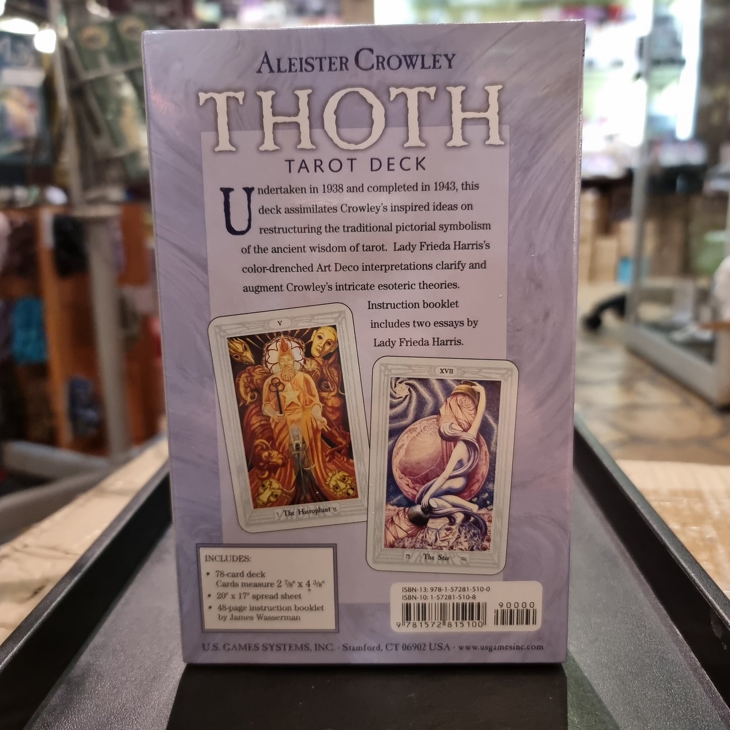 Crowley thoth tarot premier ed. - Rivendell Shop
