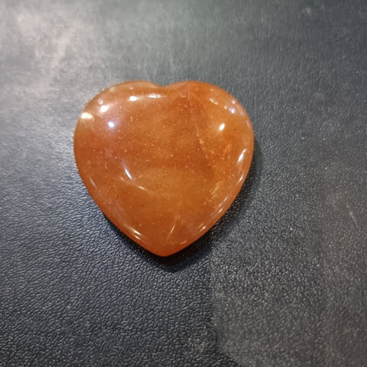 Carnelian heart - Rivendell Shop