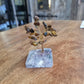 Tiger eye crystal tree on fluorite base - Rivendell Shop