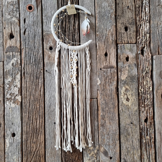 Cresent moon dream catcher - Rivendell Shop