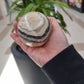 Zebra calcite sphere - Rivendell Shop
