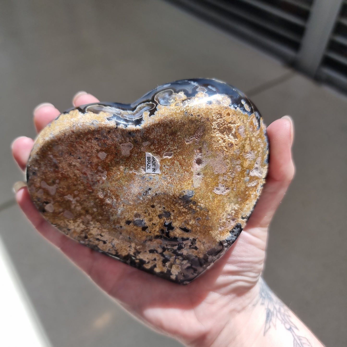 Agate heart - Rivendell Shop