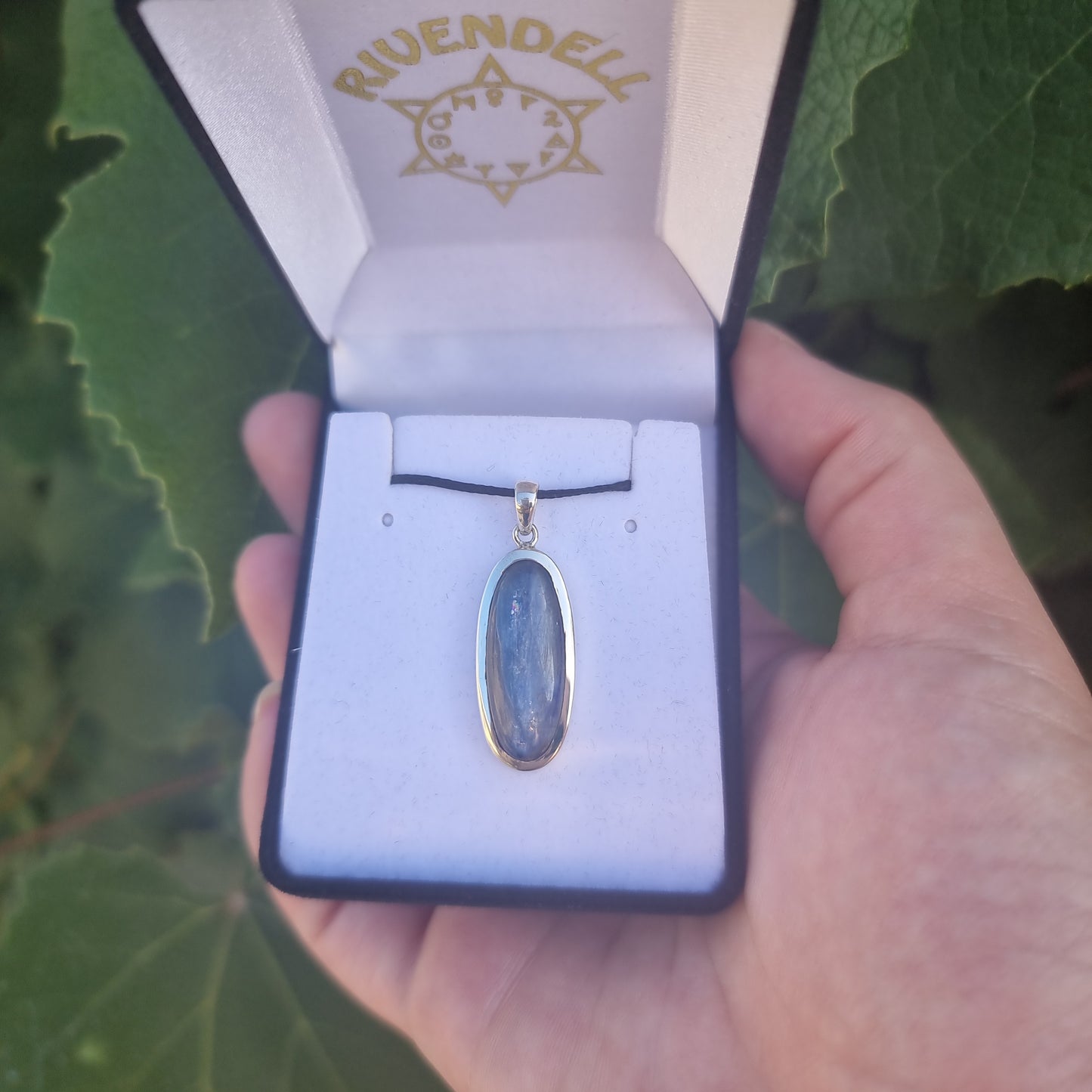 Blue Kyanite pendants - Rivendell Shop