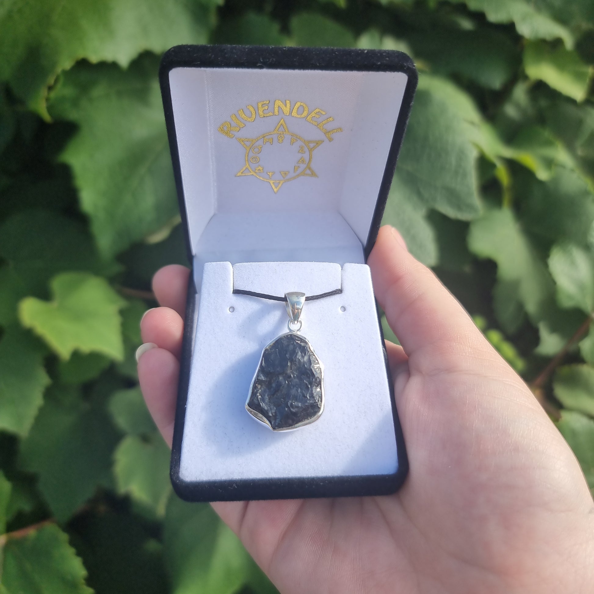 Black tourmaline pendants - Rivendell Shop