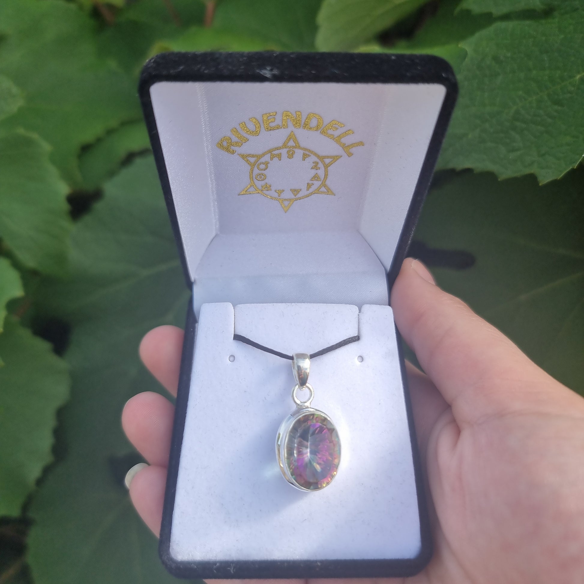 Mystic topaz pendants - Rivendell Shop