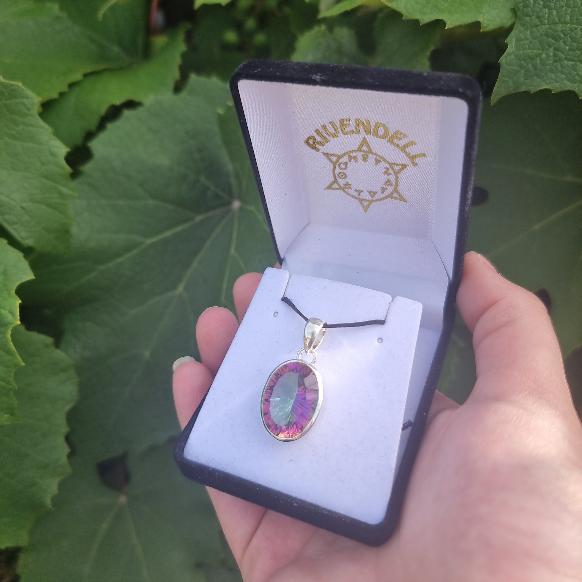 Mystic topaz pendants - Rivendell Shop