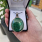 Malachite pendant - Rivendell Shop