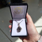 Tourmalated quartz pendant - Rivendell Shop