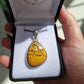 Petrified wood pendant - Rivendell Shop