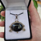 Black onyx pendant - Rivendell Shop