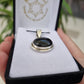 Black onyx pendant - Rivendell Shop