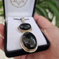 Black onyx pendant - Rivendell Shop