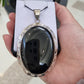 Black onyx pendant - Rivendell Shop