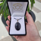 Blue goldstone pendant - Rivendell Shop