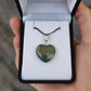 Indian Agate heart pendant - Rivendell Shop