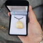 Honey calcite tumble necklace - Rivendell Shop