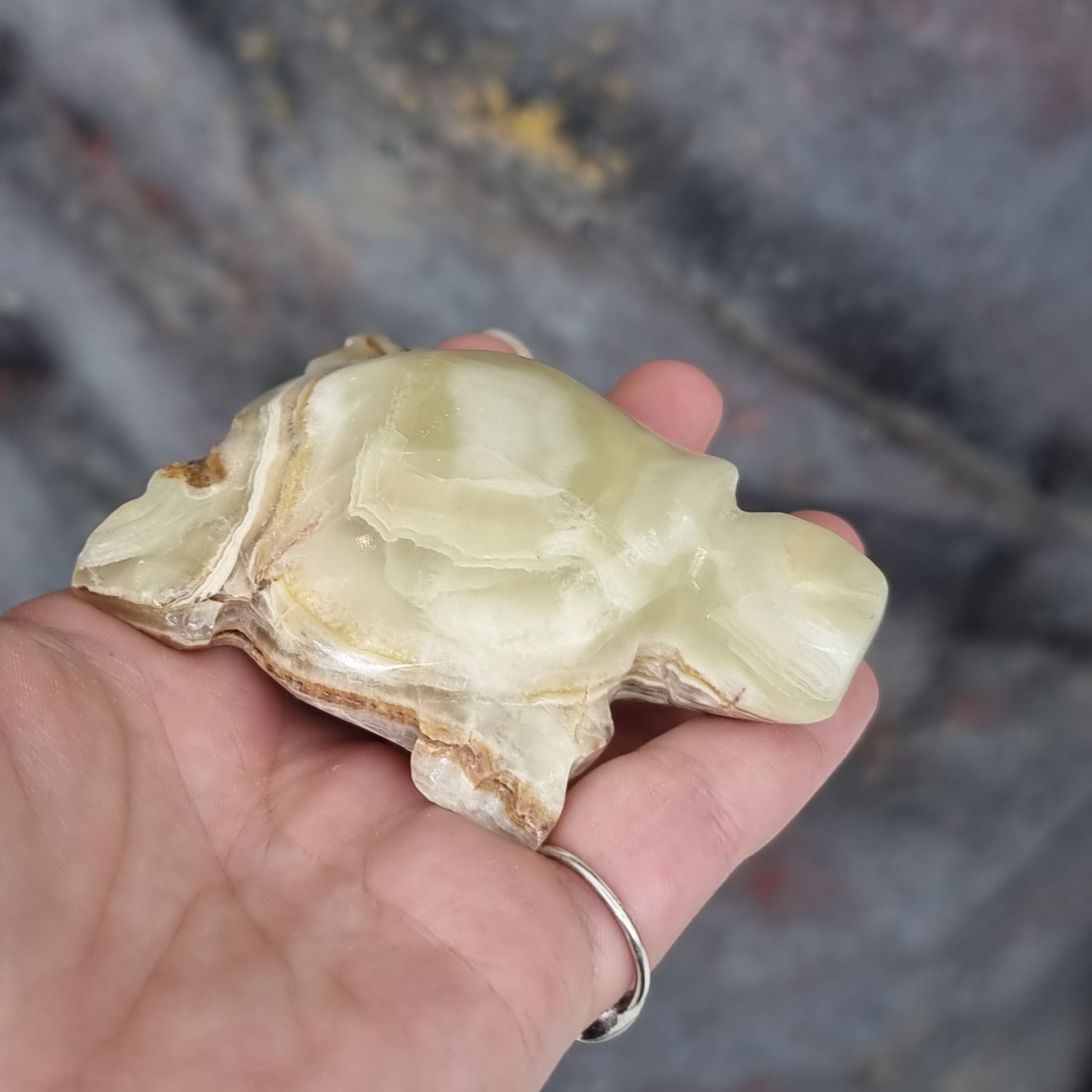 Banded calcite turtles - Rivendell Shop
