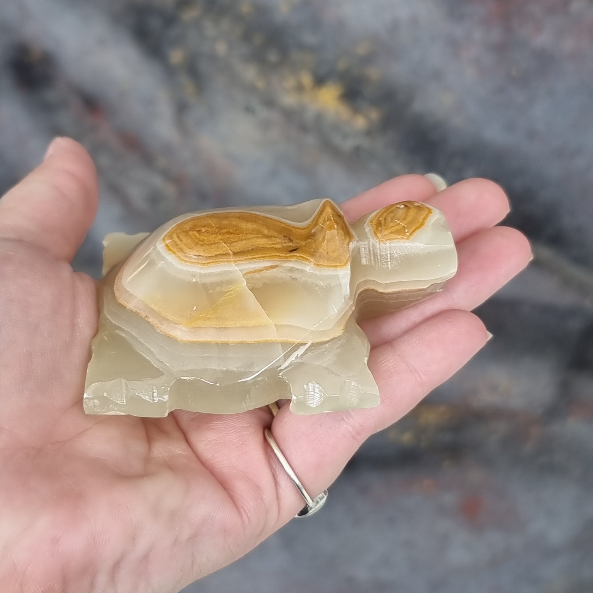 Banded calcite turtles - Rivendell Shop