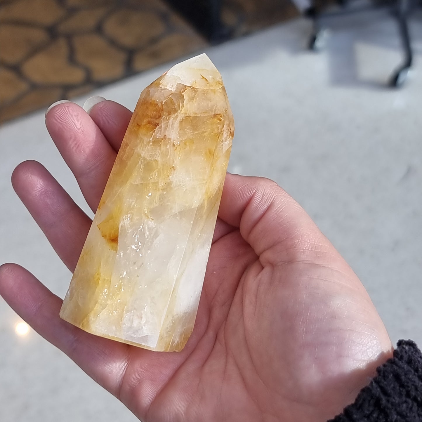 Hematoid Quartz point - Rivendell Shop