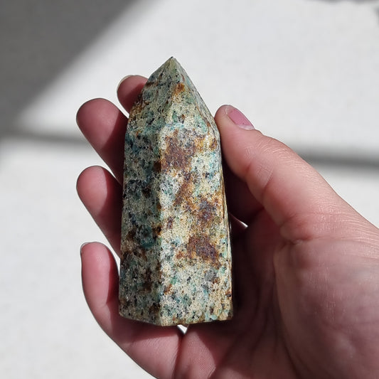 Amazonite point - Rivendell Shop