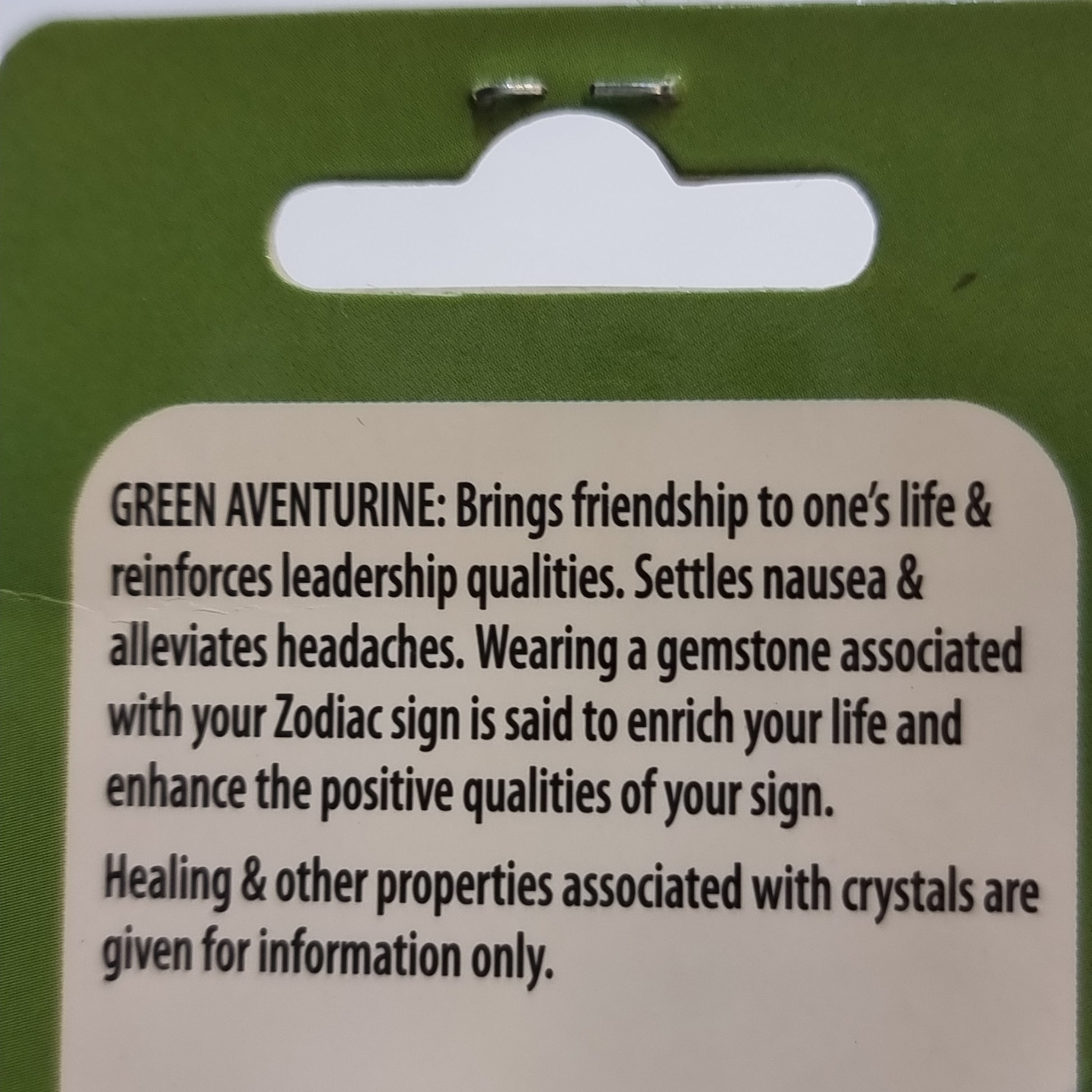 Green aventurine zodiac bracelet - Rivendell Shop
