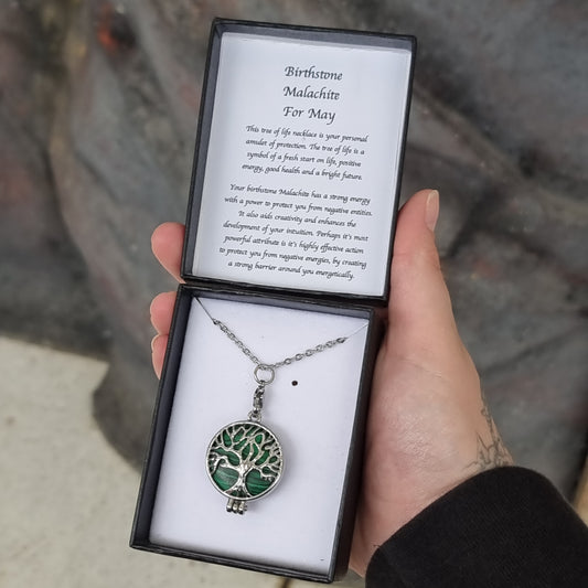 May birthstone pendant - Rivendell Shop