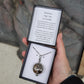 October birthstone pendant - Rivendell Shop