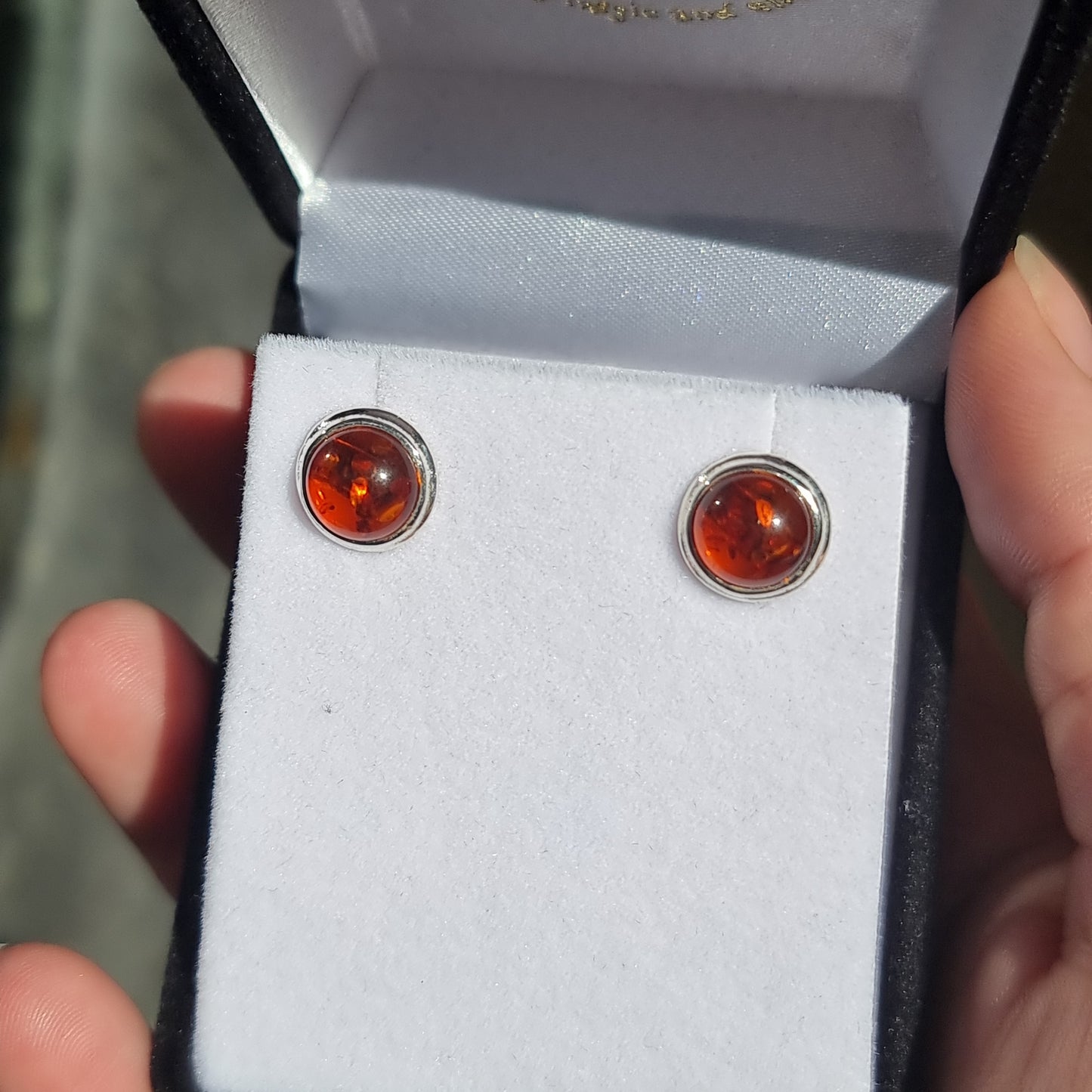 Amber earrings - Rivendell Shop