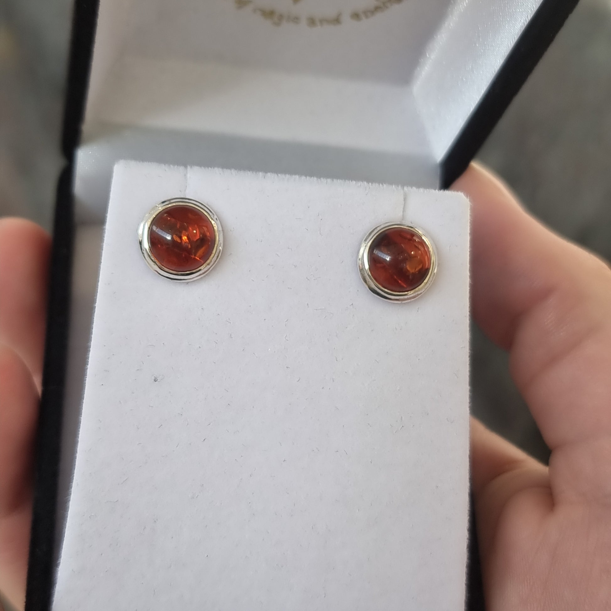 Amber earrings - Rivendell Shop