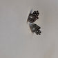 Evil Eye Hamsa Hand Ear Stud Rings - Rivendell Shop