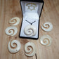 Handcarved Bone Koru Pendant Large - Rivendell Shop