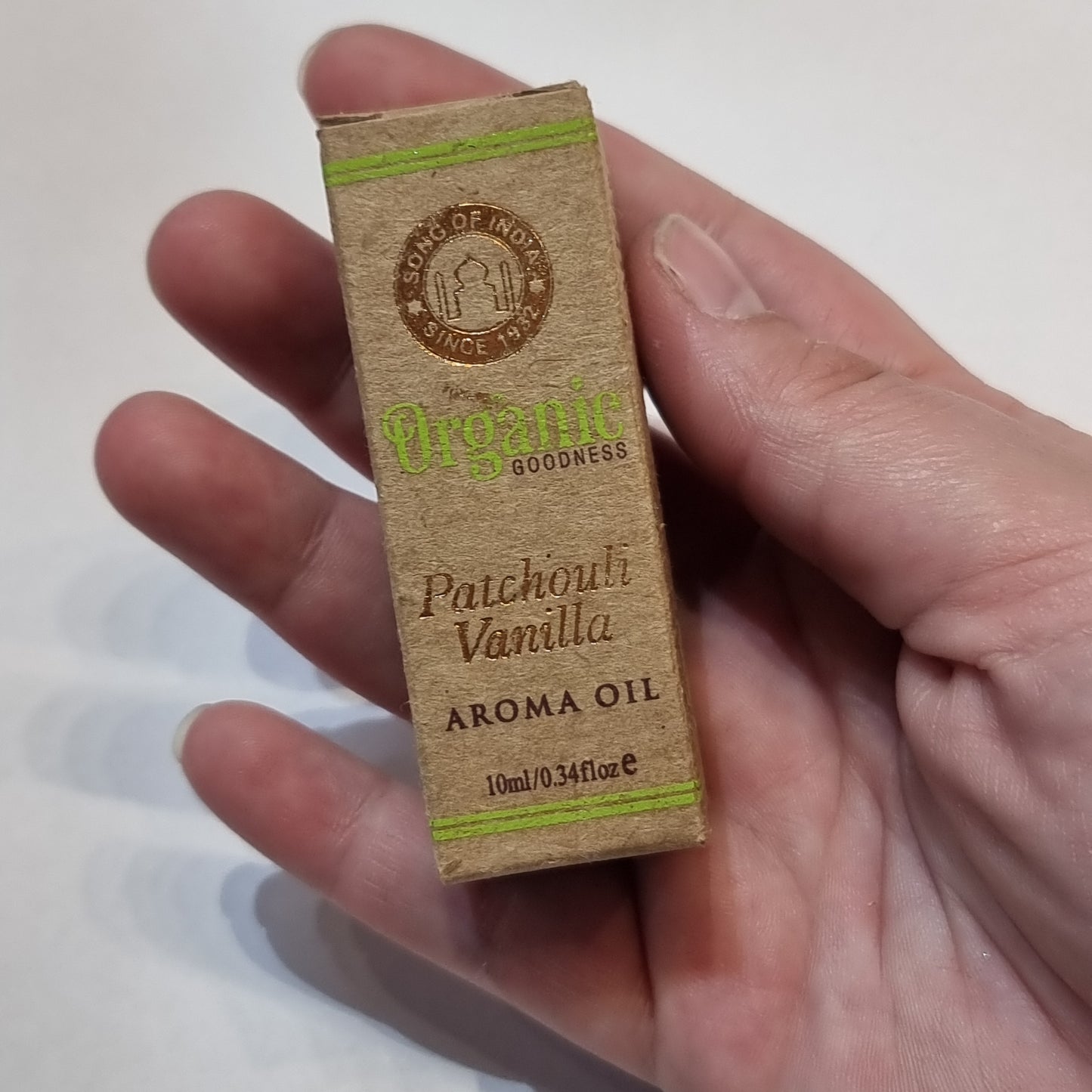 Organic aroma oil - patchouli vanilla - Rivendell Shop