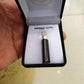Black Tourmaline with clear quartz point pendant - Rivendell Shop