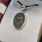 Labradorite sterling silver pendant - Rivendell Shop