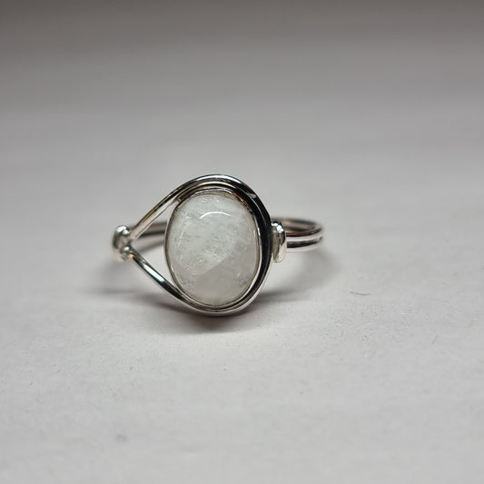Moonstone ring - Rivendell Shop
