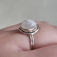Moonstone ring - Rivendell Shop
