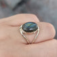 Labradorite ring - Rivendell Shop
