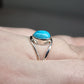 Turqouise howlite ring - Rivendell Shop