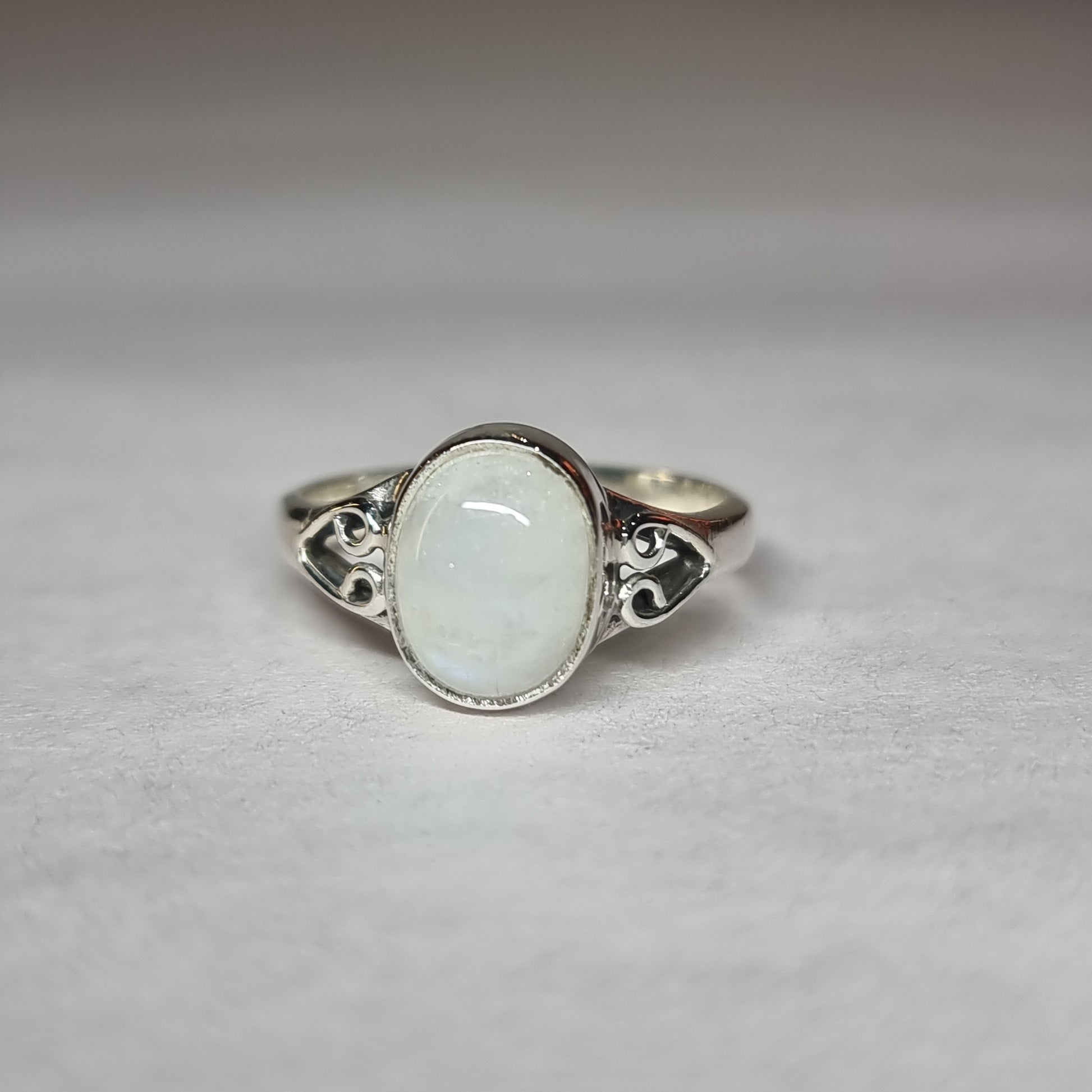 Moonstone ring - Rivendell Shop