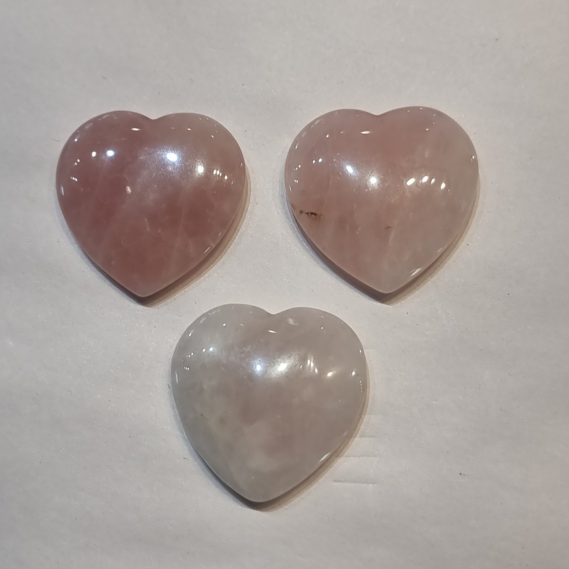 Rose quartz heart - Rivendell Shop