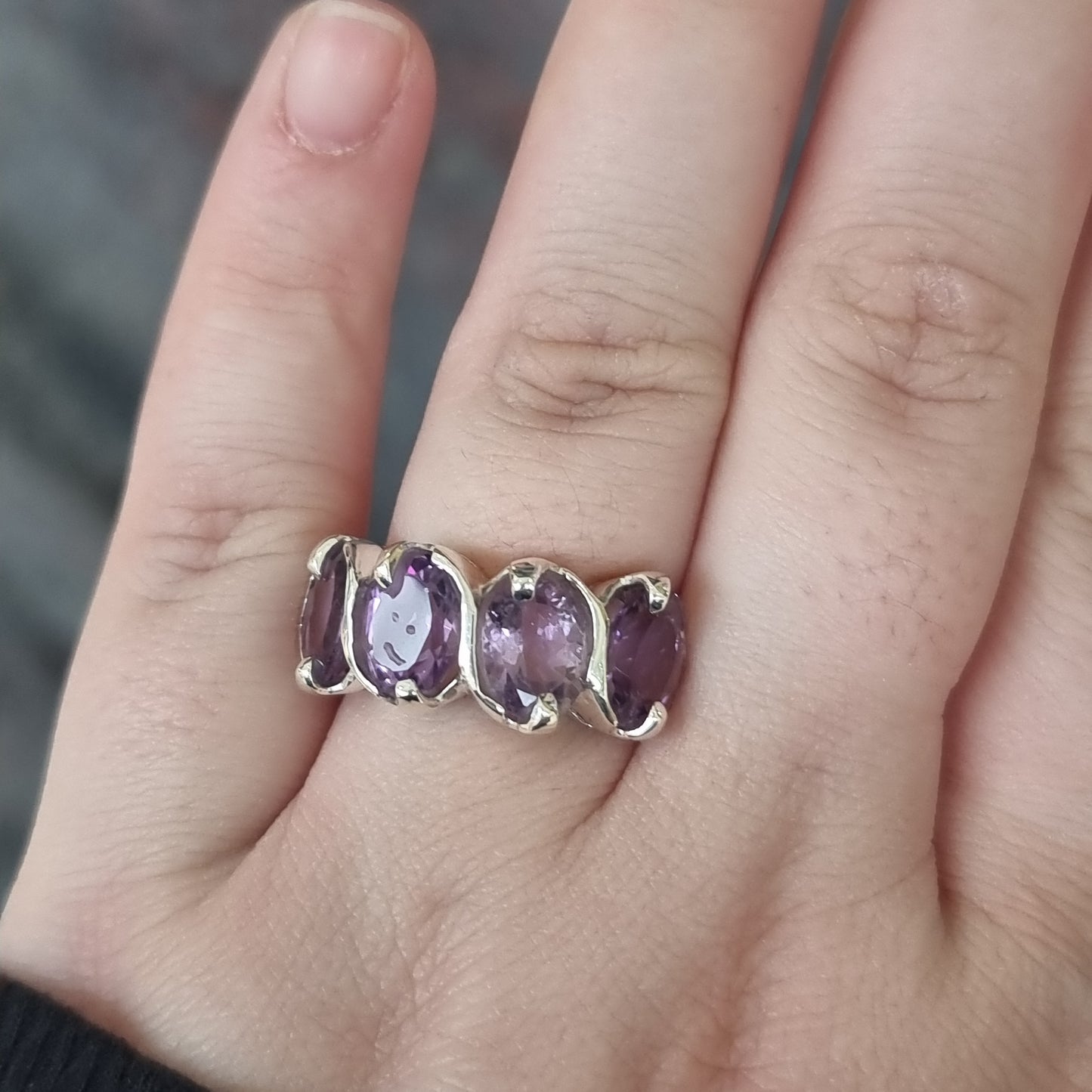 Amethyst ring - Rivendell Shop