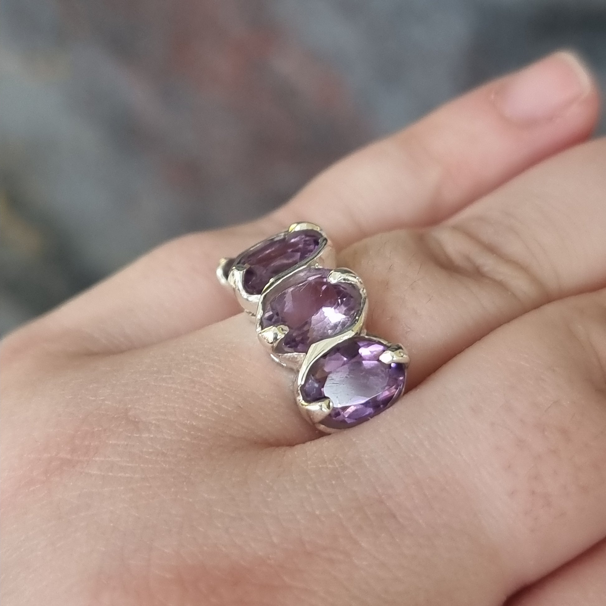 Amethyst ring - Rivendell Shop