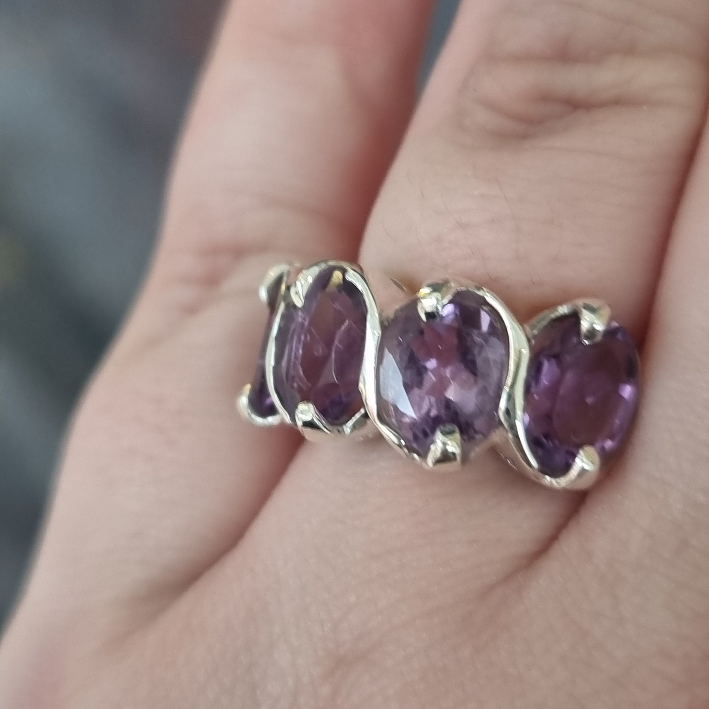 Amethyst ring - Rivendell Shop