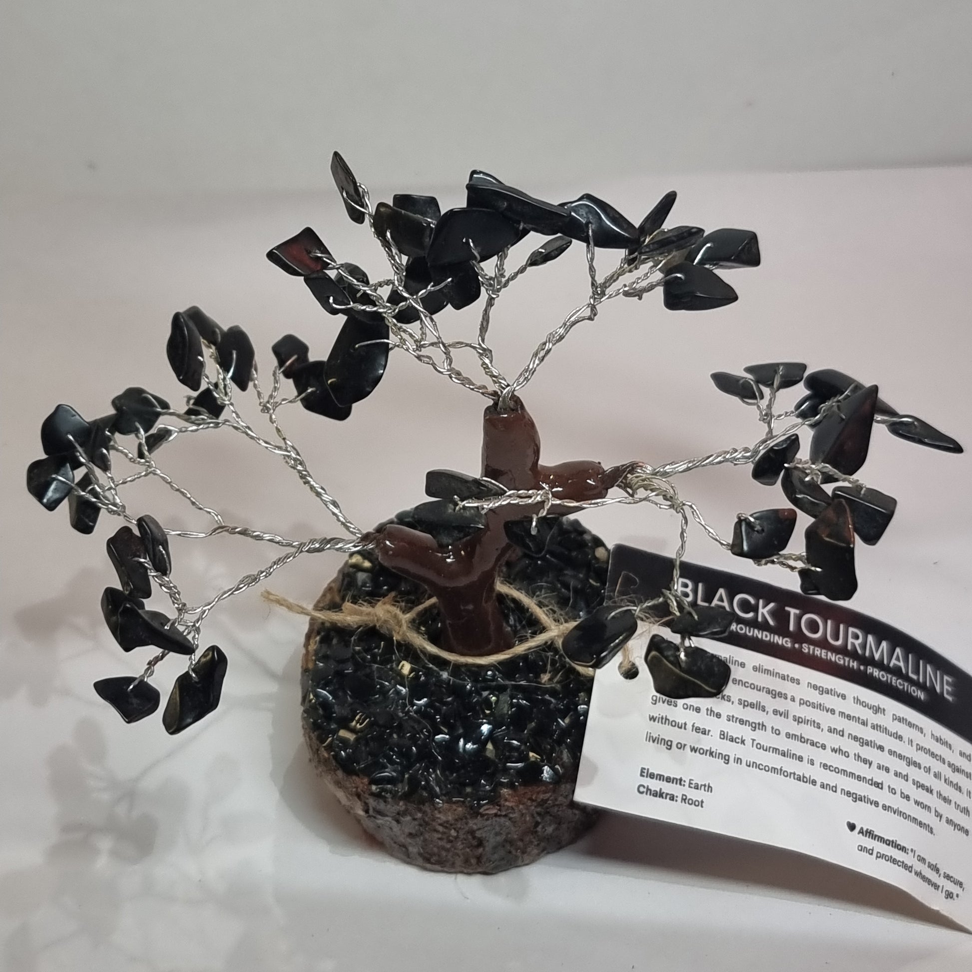 Black tourmaline tree - Rivendell Shop